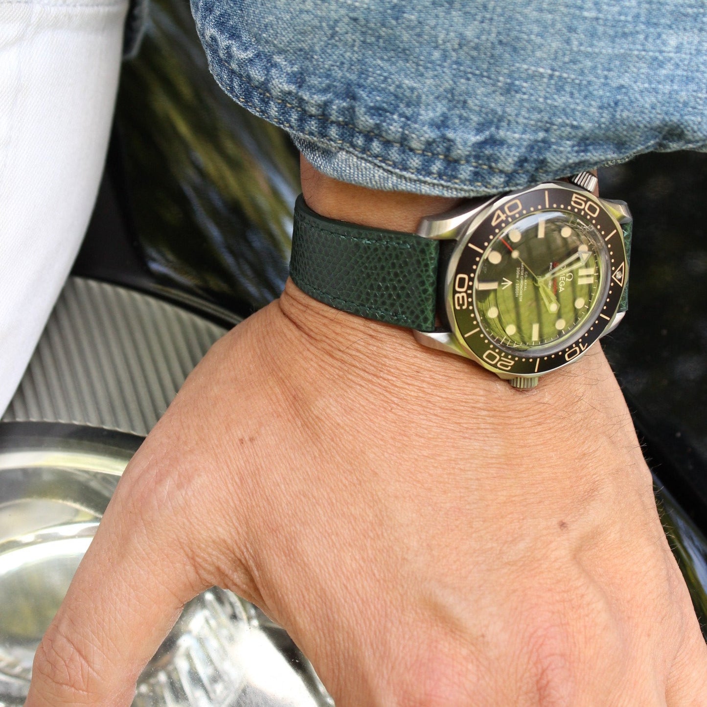 The Valleywood Watch Strap in Green