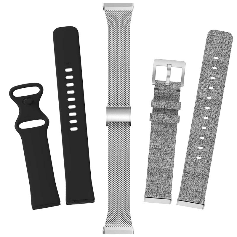 Men's Strap Bundle for Fitbit Versa & Versa 2