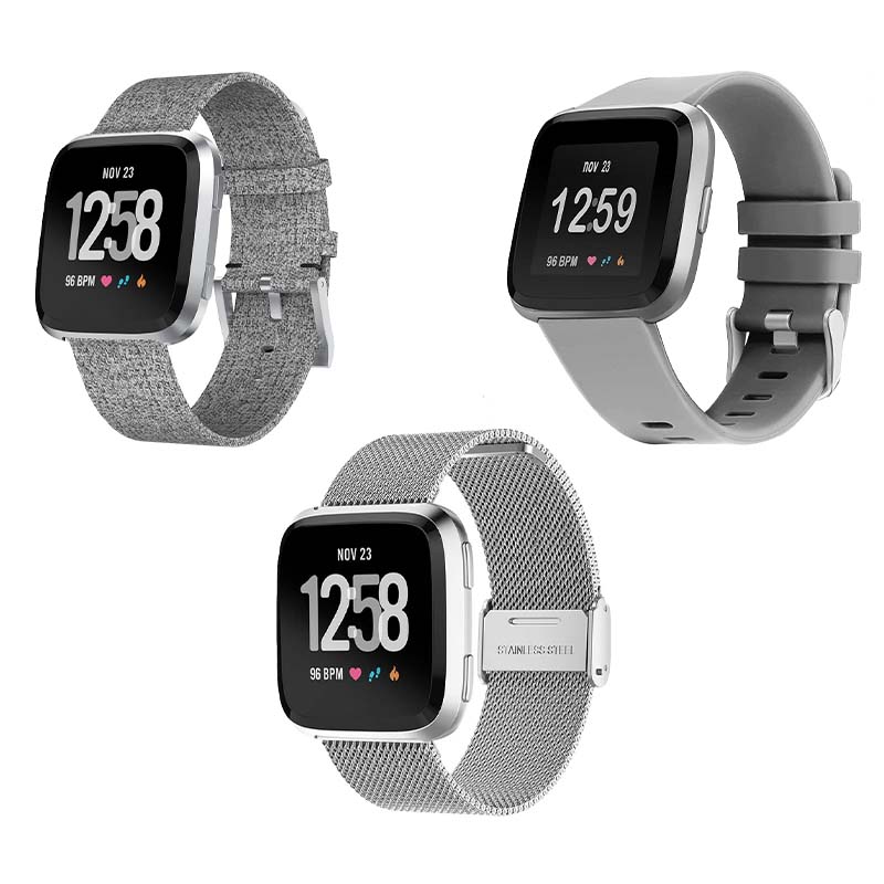 Men's Strap Bundle for Fitbit Versa & Versa 2