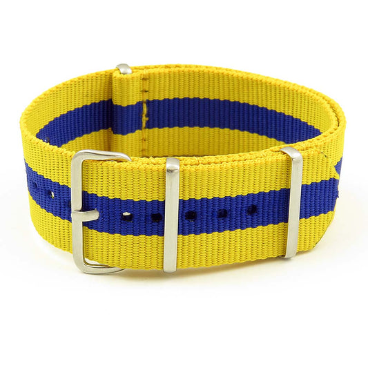NATO Strap Yellow / Blue