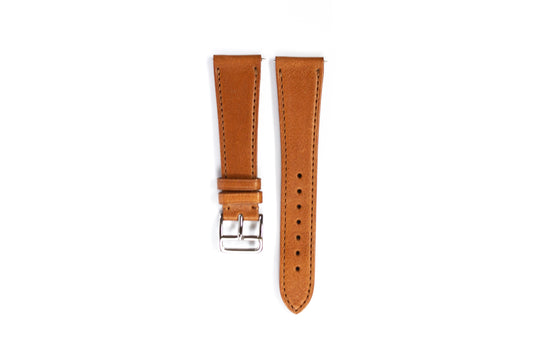 The Sound Beach Watch Strap in Light Whiskey