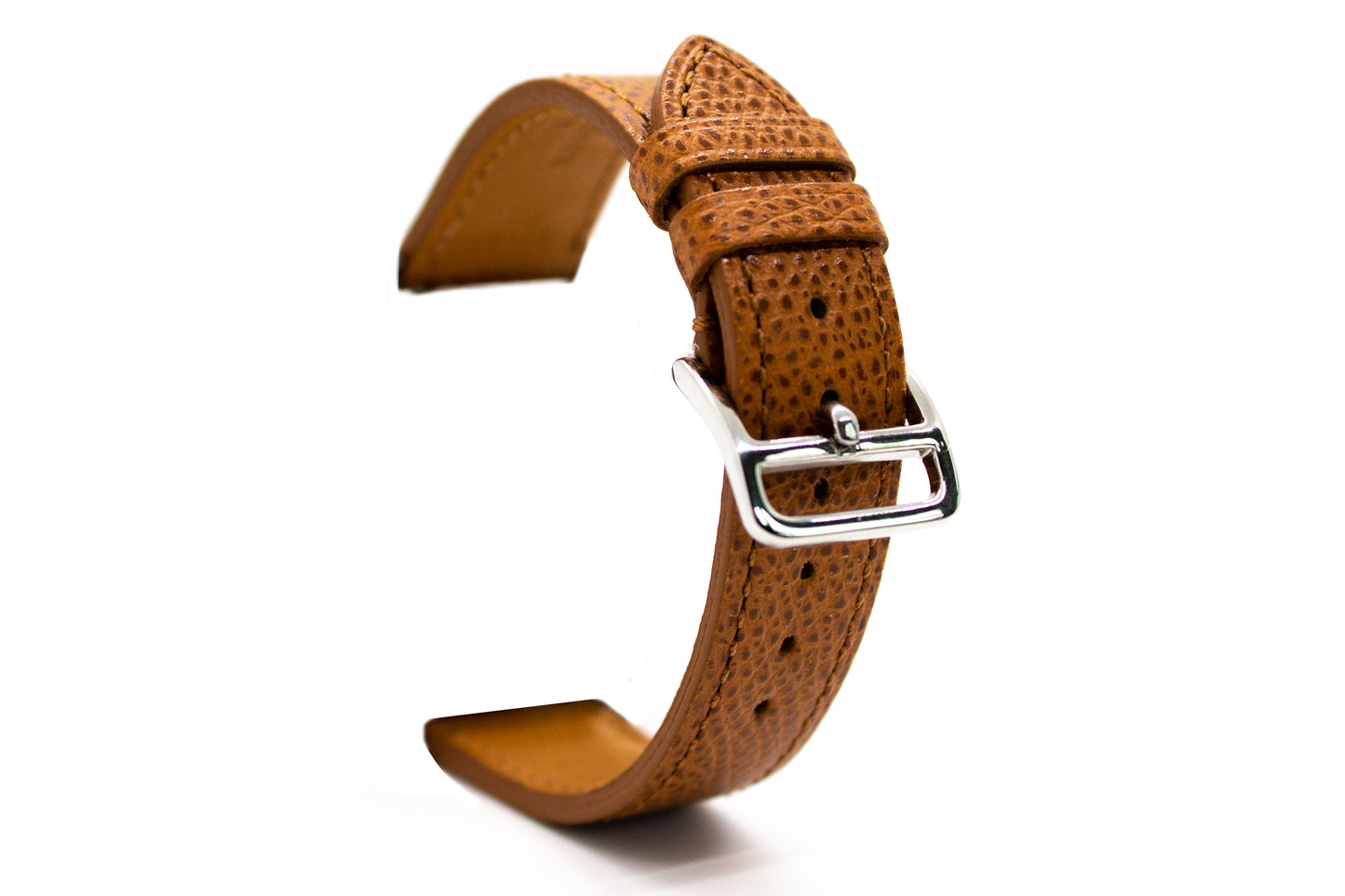 The White Birch Watch Strap in Light Whiskey