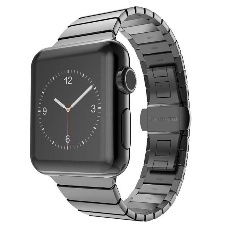Stainless Steel Metal Link Bracelet for Apple Watch