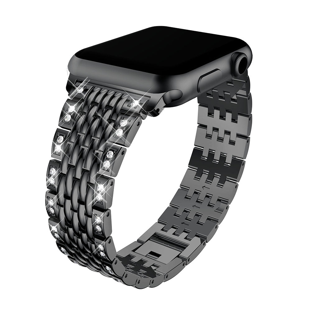 Alloy Metal Strap with Rhinestones for Apple Watch