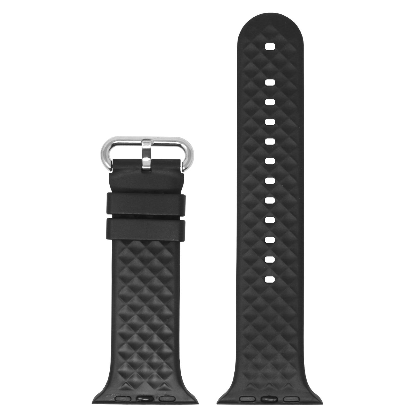 Rubber Waffle Grooved Strap for Apple Watch