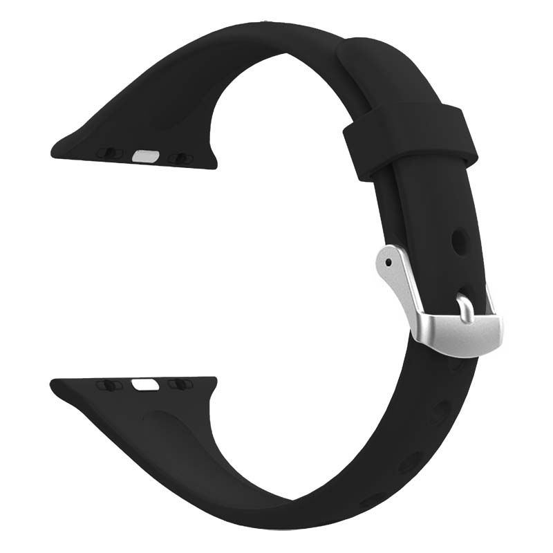 Slim Rubber Strap for Apple Watch