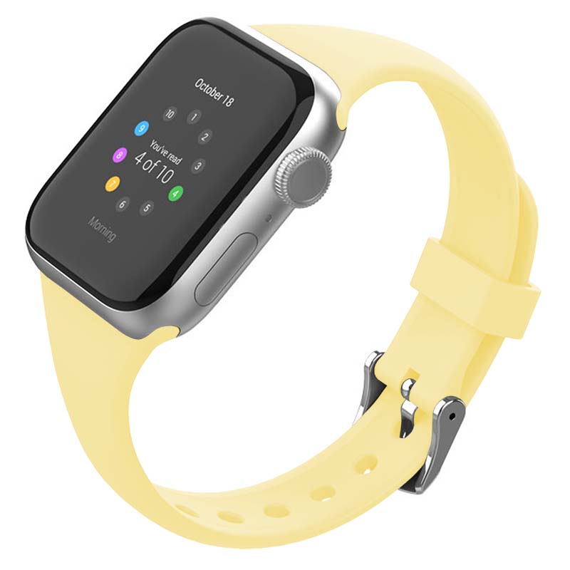 Slim Rubber Strap for Apple Watch
