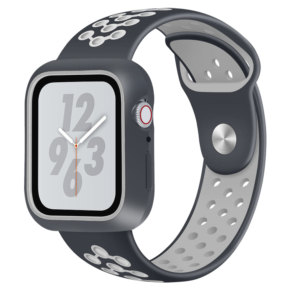 Rubber Strap with Case Protector for Apple Watch