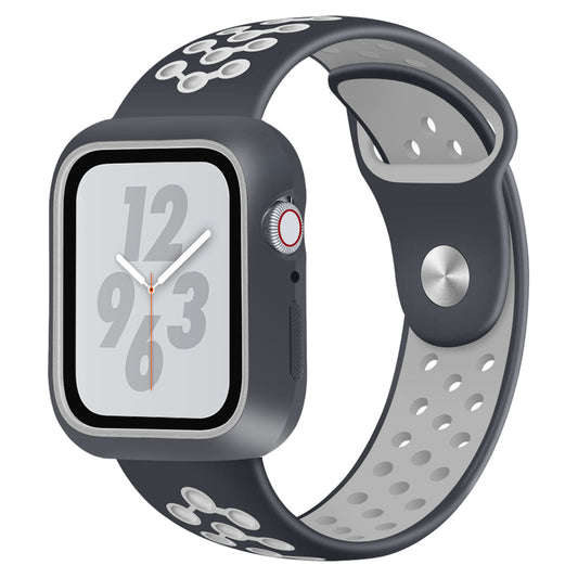 Rubber Strap with Case Protector for Apple Watch