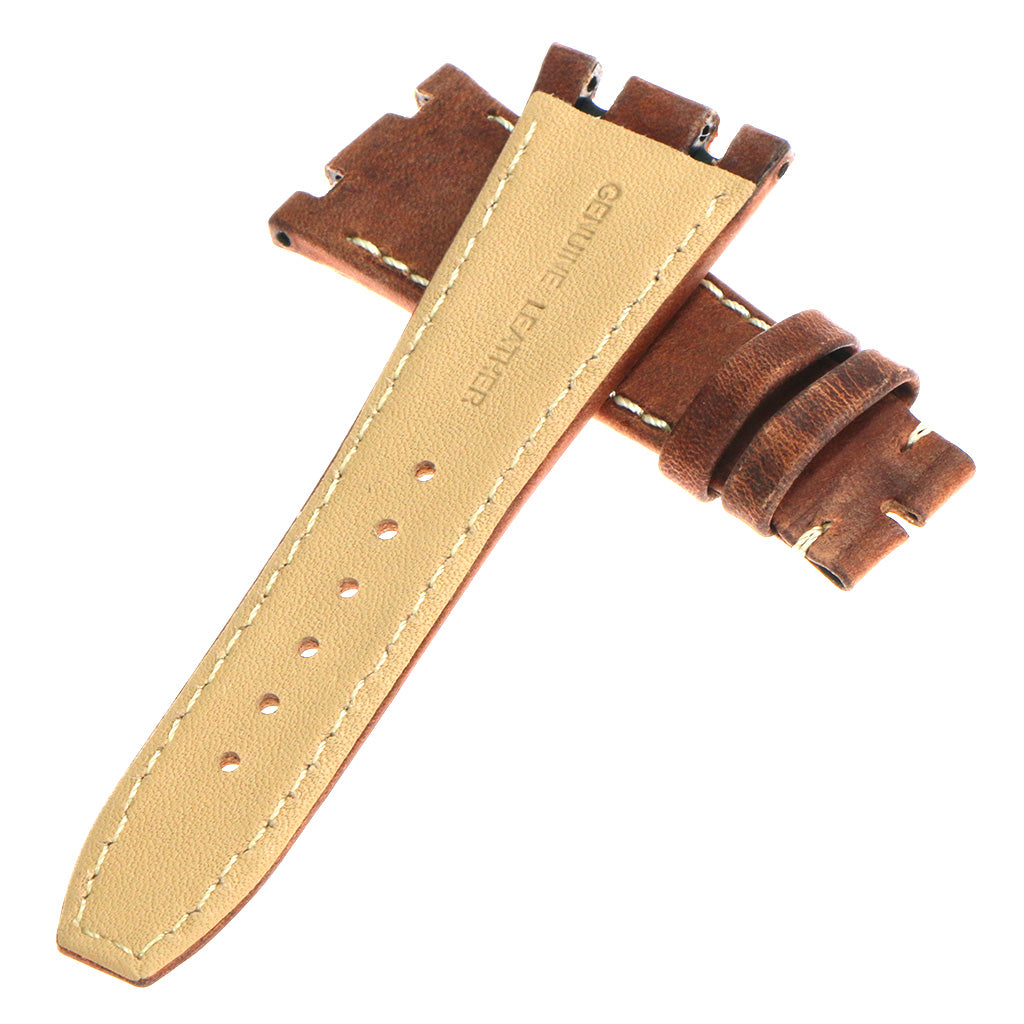 DASSARI Vintage Leather Strap for Audemars Piguet Royal Oak