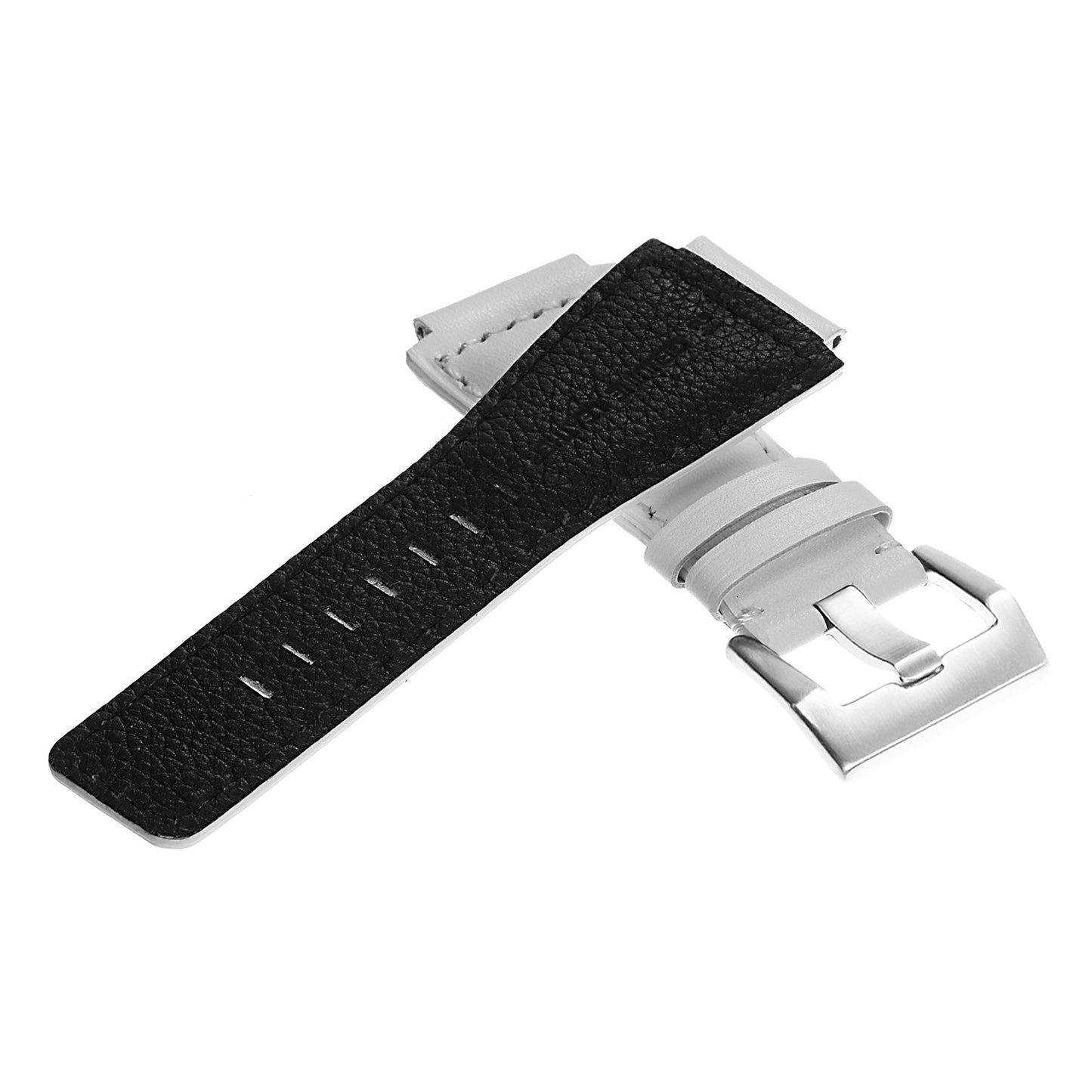 DASSARI Smooth Leather Strap for Bell & Ross