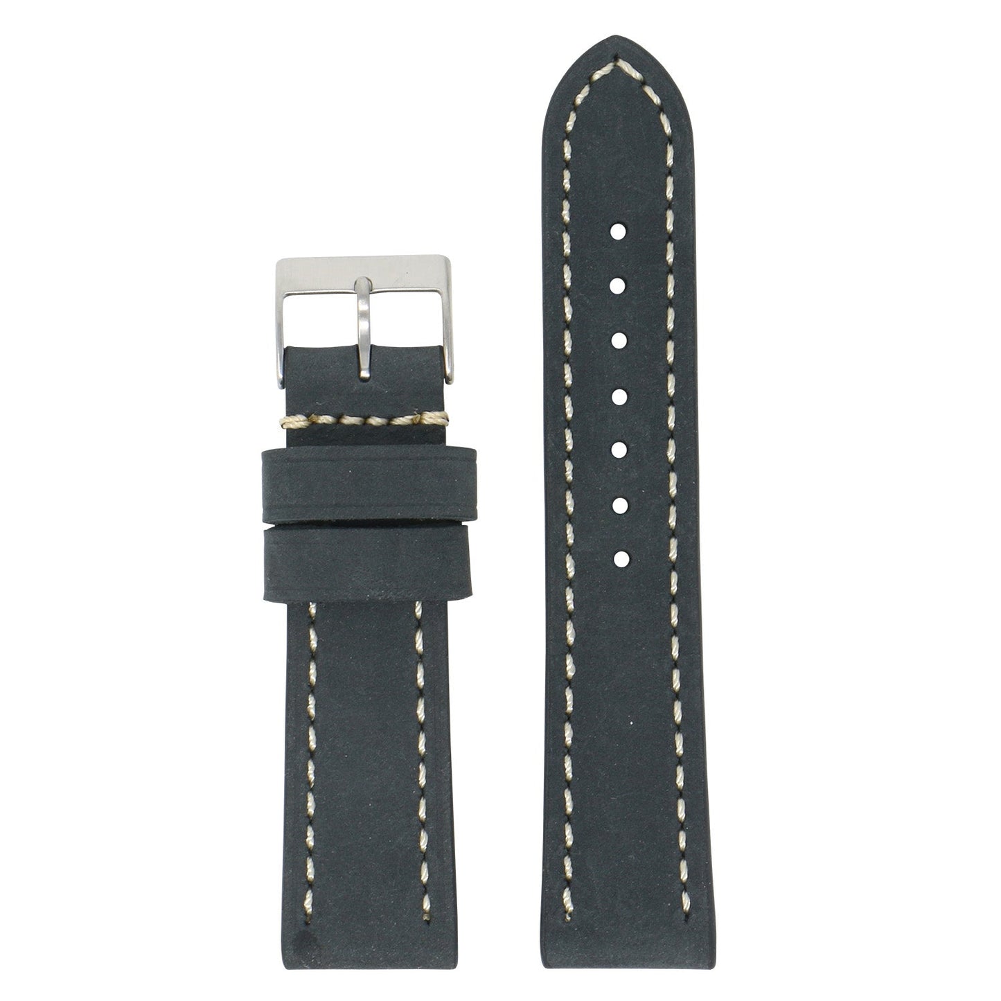 16mm Vintage Leather Strap (Short, Standard, Extra Long)