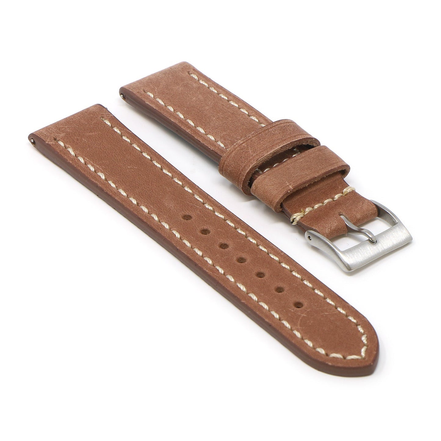 18mm Vintage Leather Strap (Short, Standard, Extra Long)