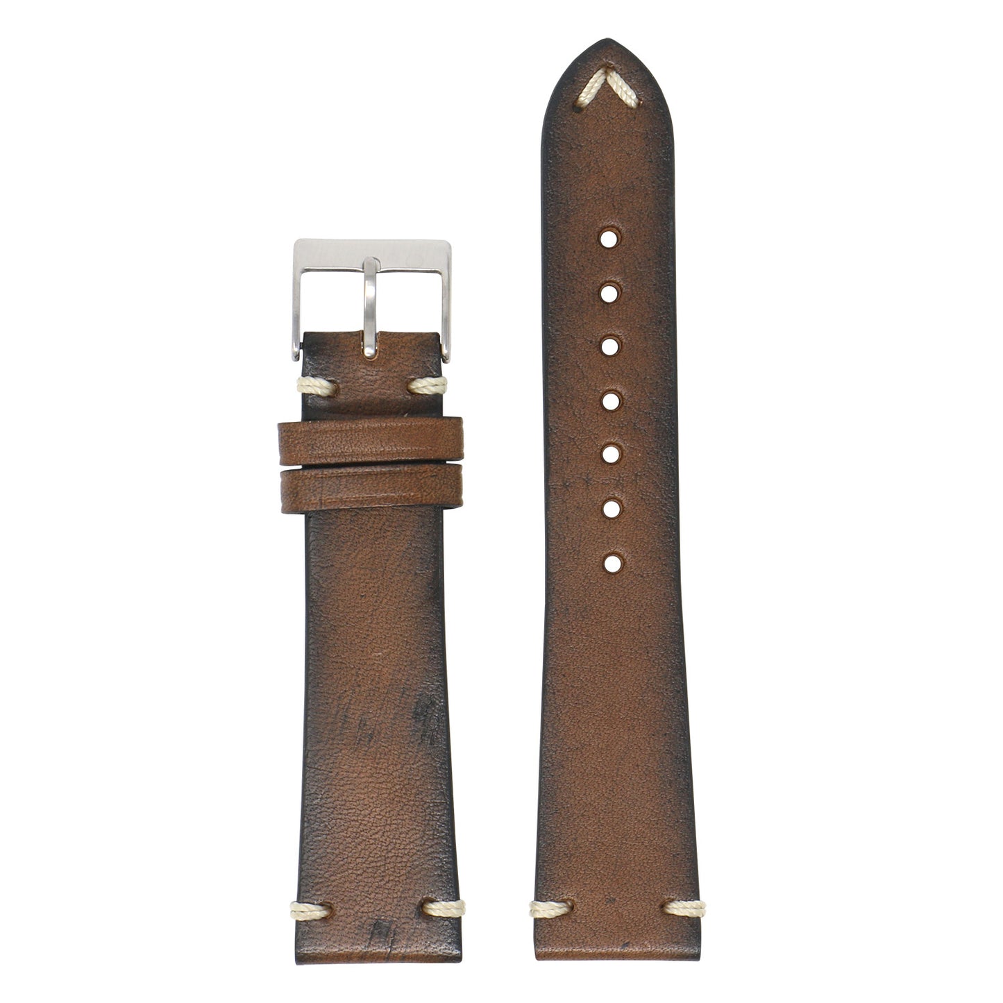 DASSARI Kingwood II Premium Vintage Leather Strap for Apple Watch