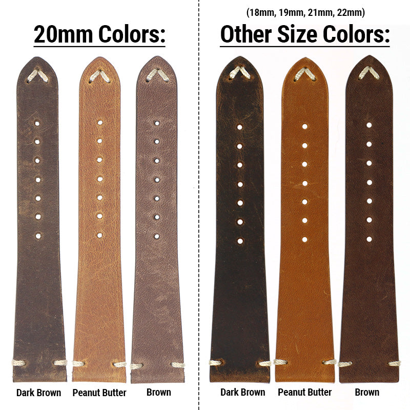 DASSARI Distressed Leather Strap