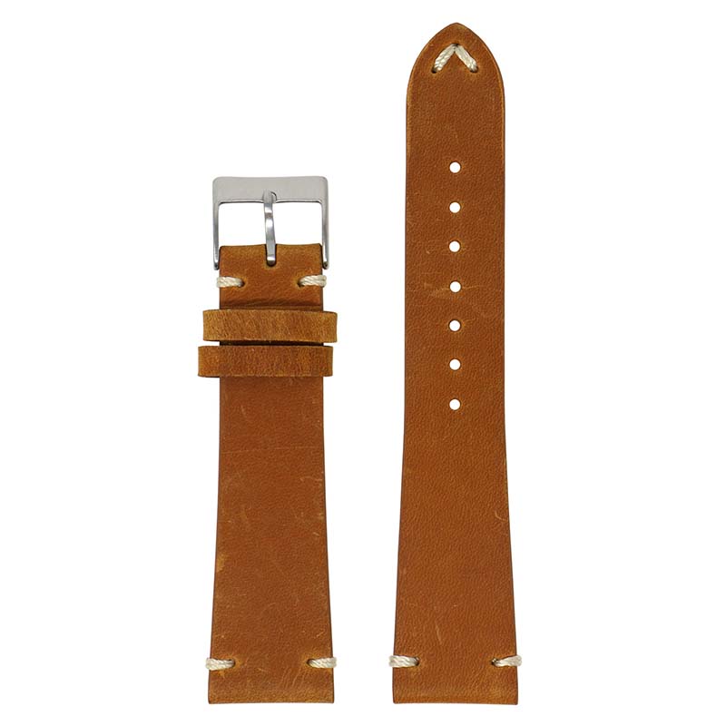 DASSARI Distressed Leather Strap for Fitbit Charge 4 & Charge 3