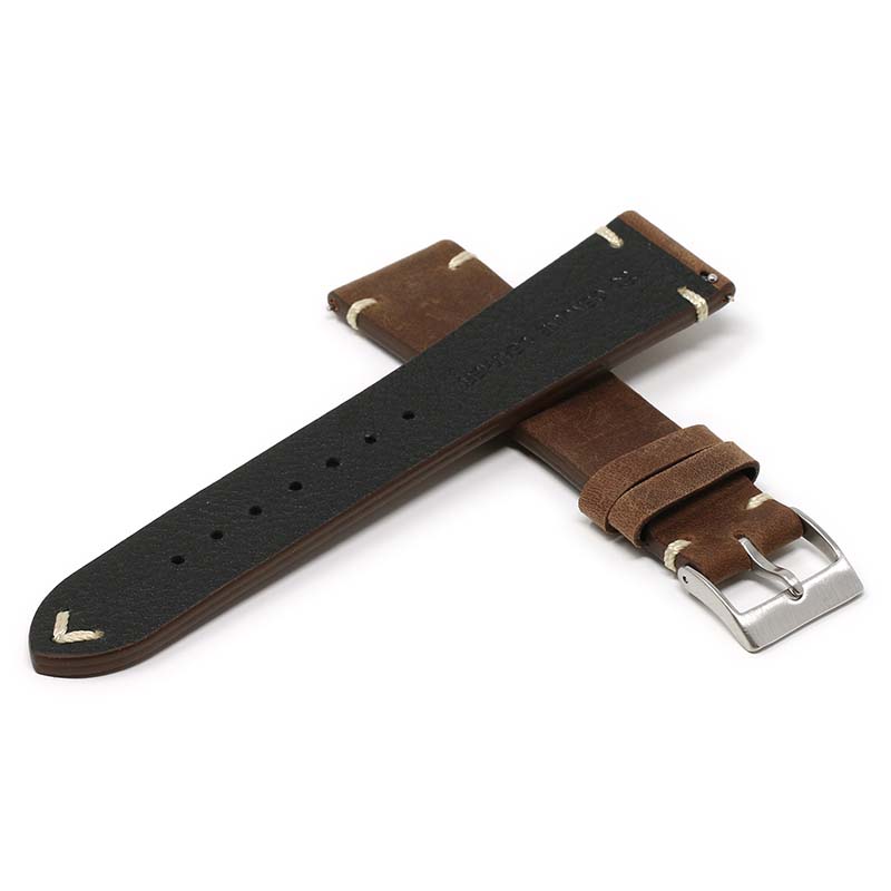 DASSARI Distressed Leather Strap for Fitbit Versa 3