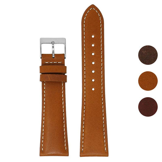 Dassari Classic Vintage Leather Watch Strap