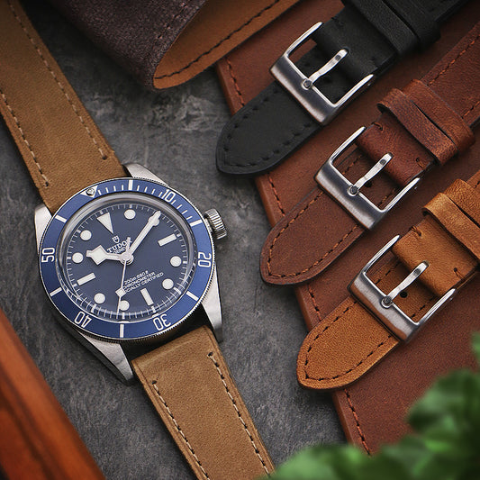 DASSARI Nagano Leather Strap