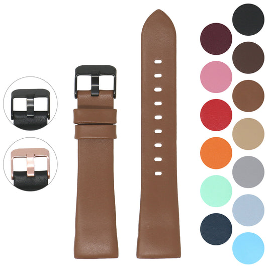 Smooth Leather Strap for Fitbit Charge 3 & Charge 4