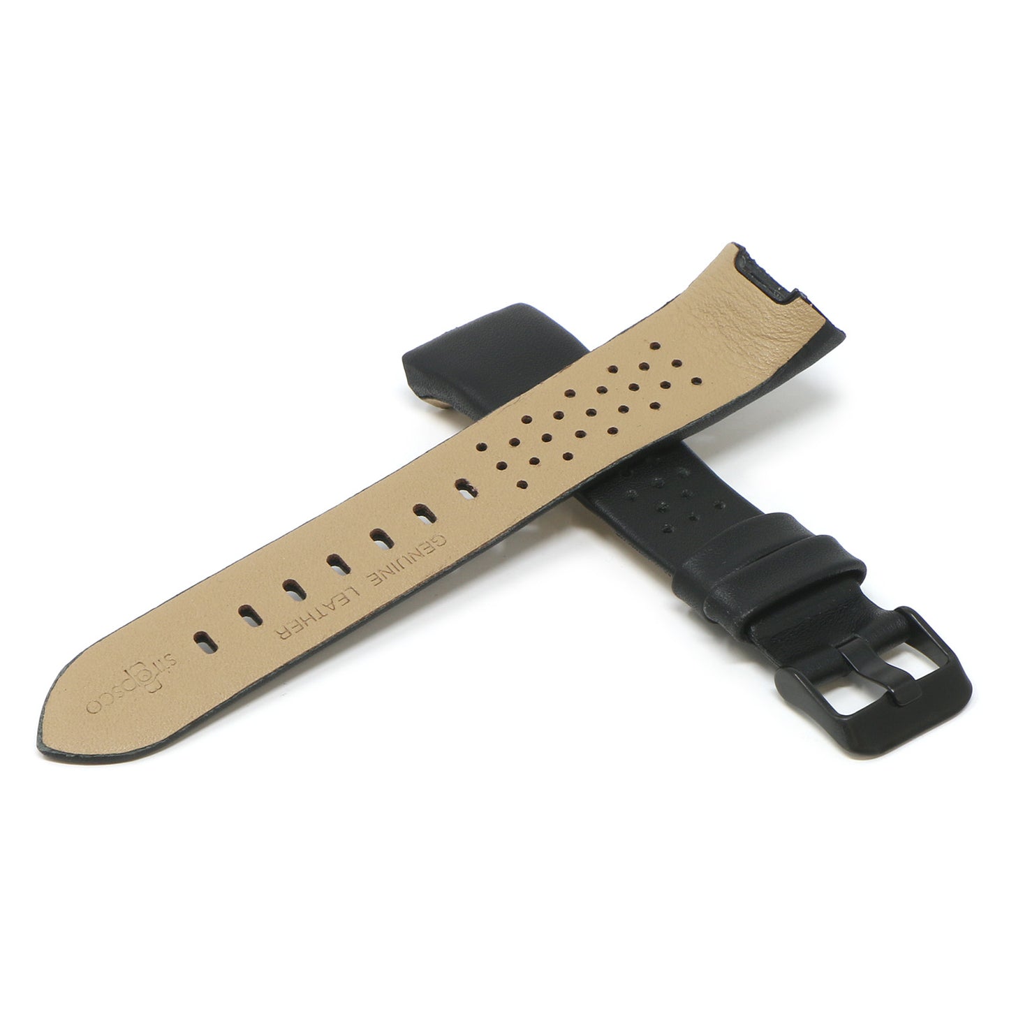 Perforated Genuine Leather Strap for Fitbit Ionic