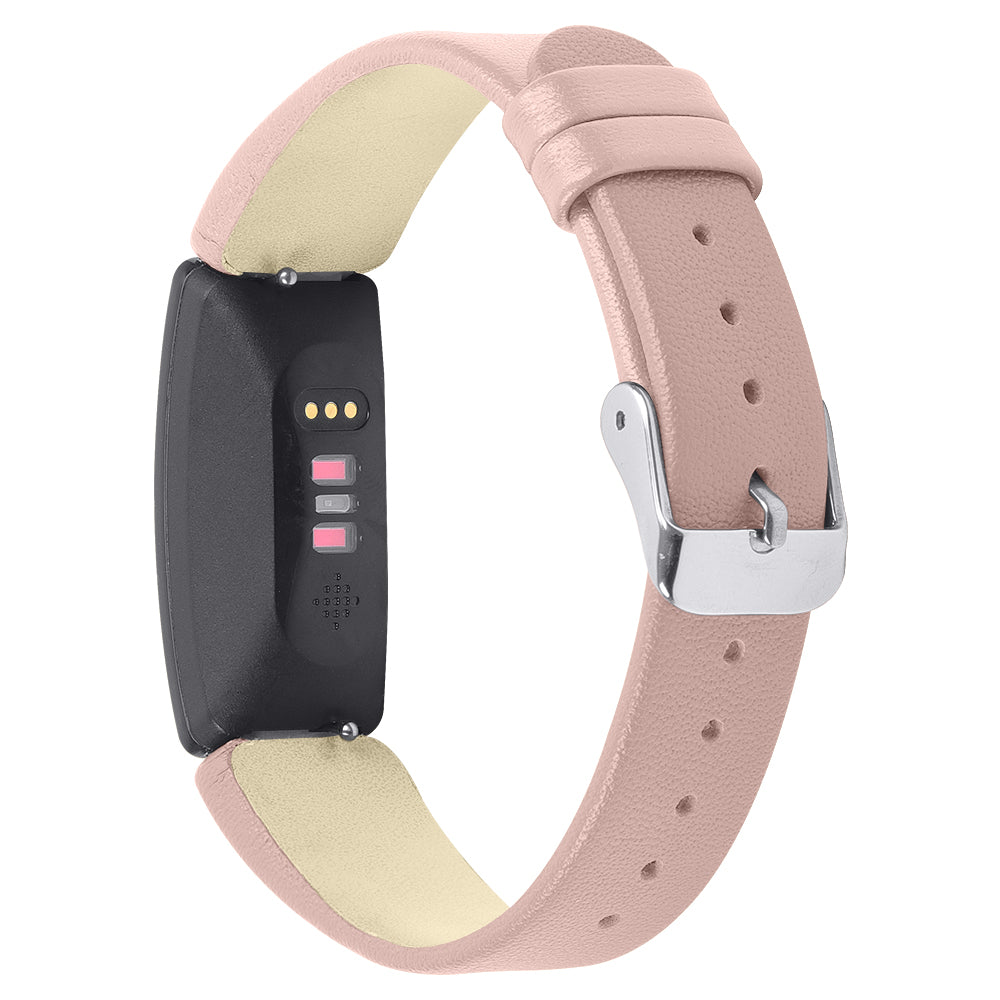 Smooth Leather Band for Fitbit Inspire & Inspire HR