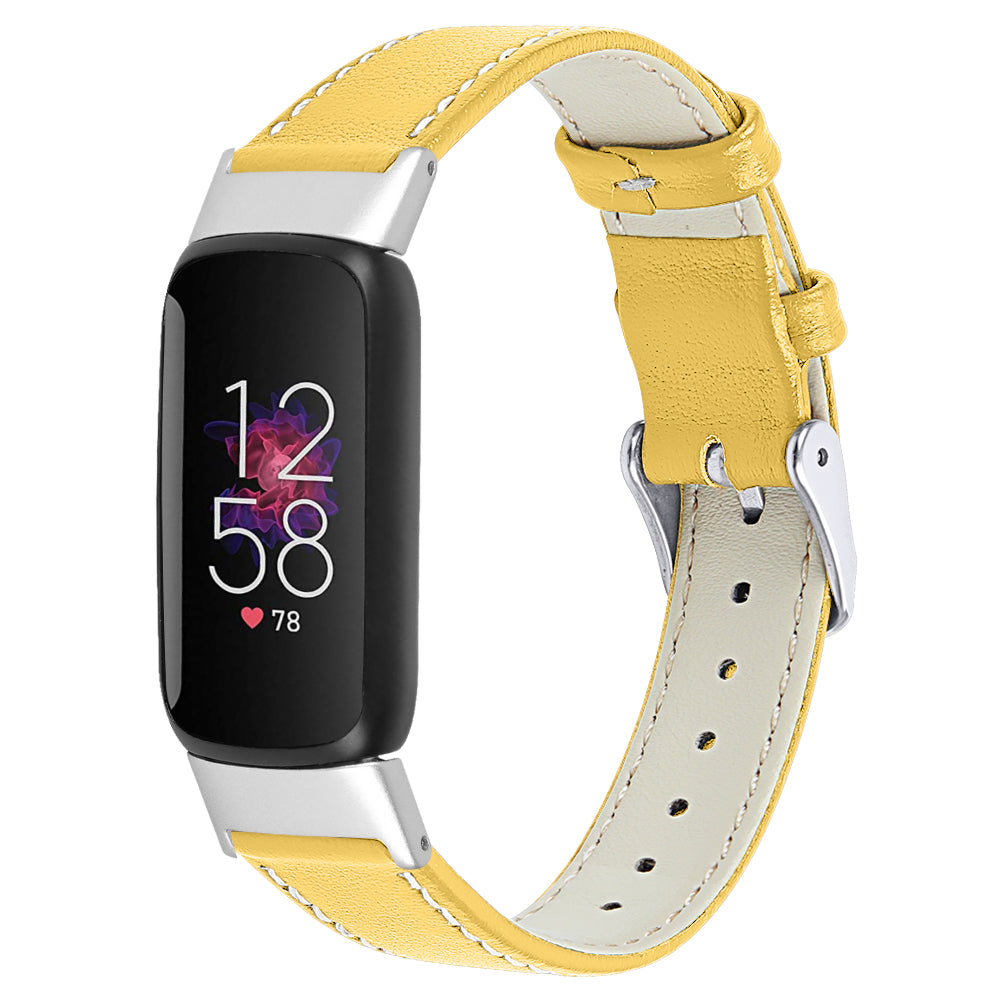 Smooth Leather Band for Fitbit Luxe