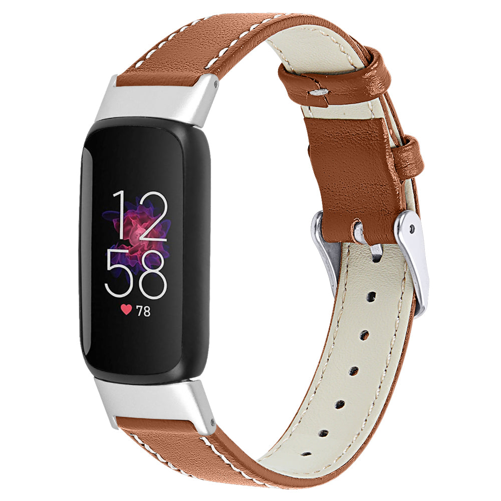 Smooth Leather Band for Fitbit Inspire & Inspire HR