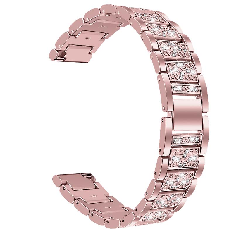Stainless Steel Bracelet with Rhinestones for Fitbit Sense