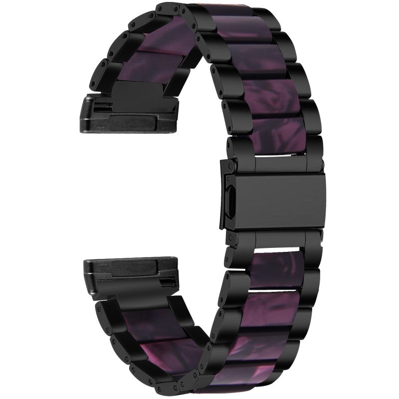 Stainless Steel & Resin Band for Fitbit Sense