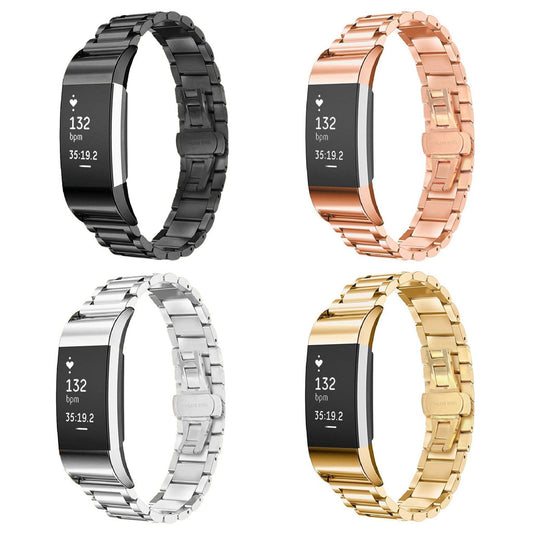 Stainless Steel Metal Wristband for Fitbit Charge 2