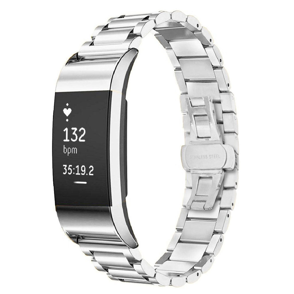 Stainless Steel Metal Wristband for Fitbit Charge 2