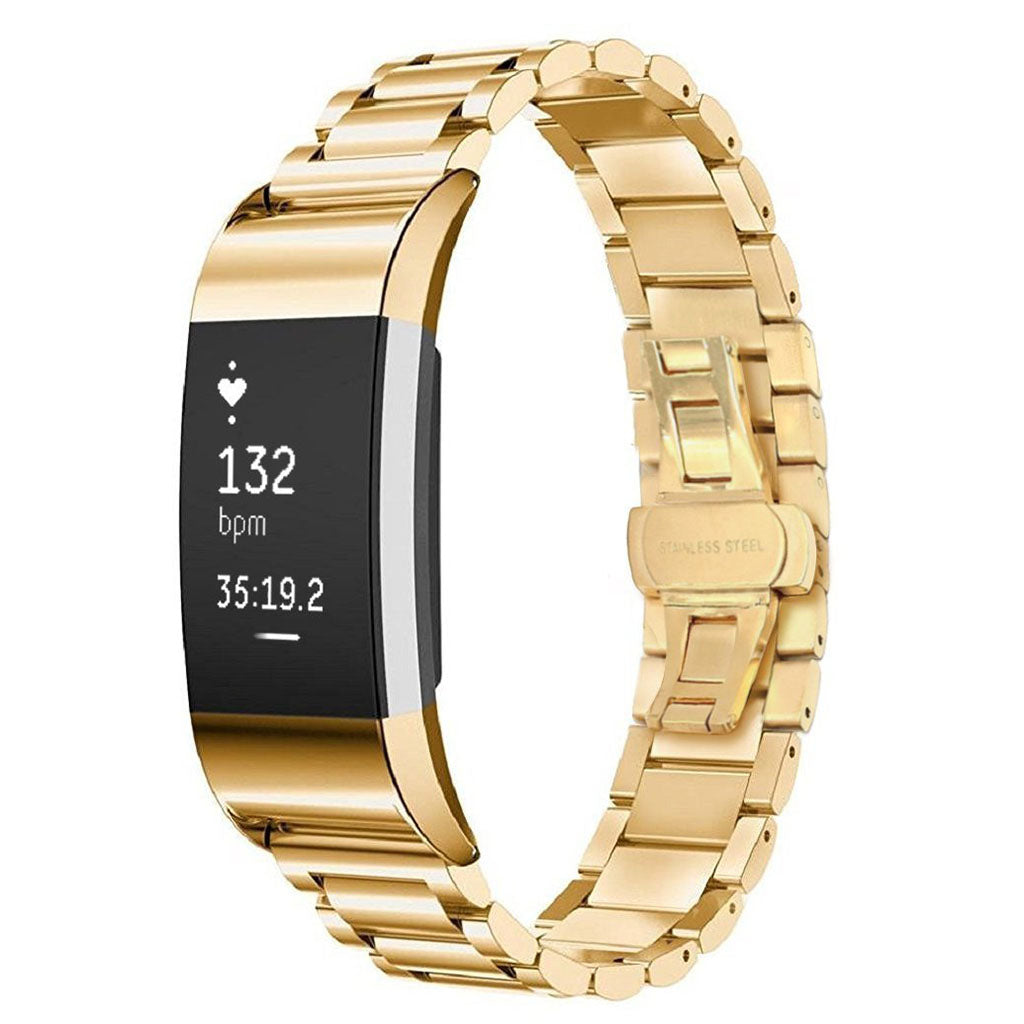 Stainless Steel Metal Wristband for Fitbit Charge 2