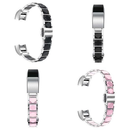 Ceramic and Stainless Steel Bracelet for Fitbit Alta & HR