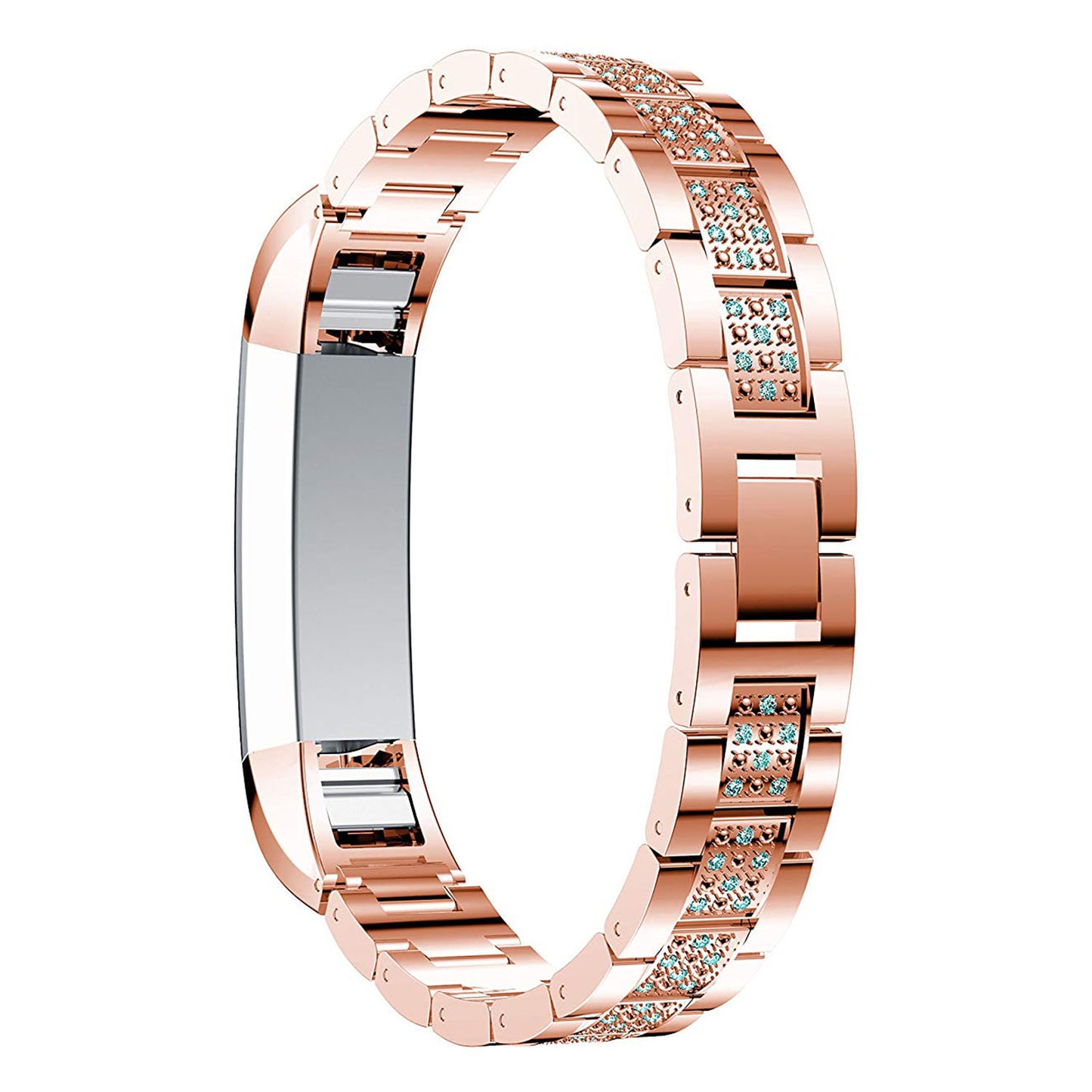 Stainless Steel Rhinestone Strap for Fitbit Alta & HR