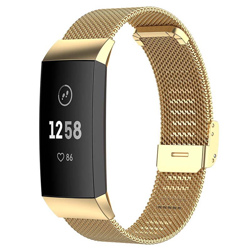 Milanese Mesh Band for Fitbit Charge 3 & Charge 4