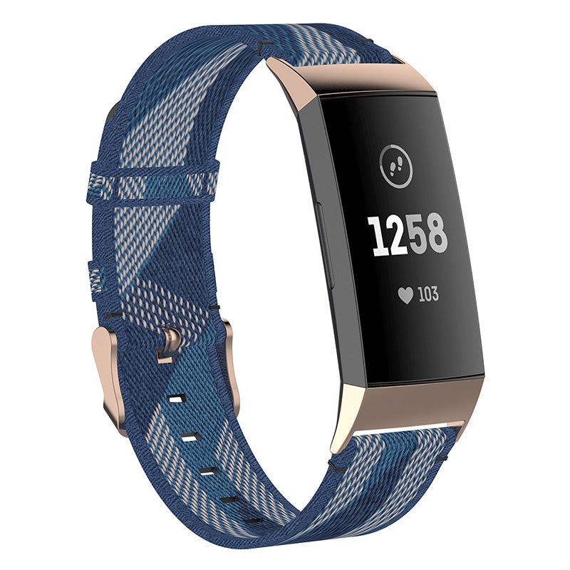 Woven Nylon Band for Fitbit Charge 4 & Charge 3