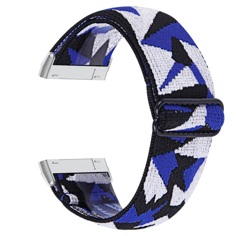 Funky Pattern Elastic Band for Fitbit Versa 3
