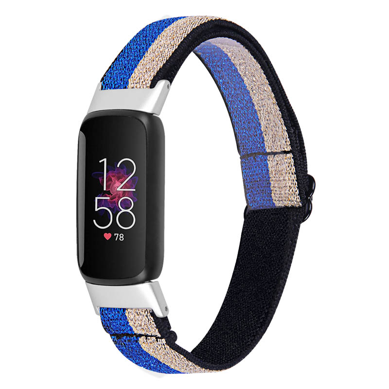 Patterned Nylon Strap for Fitbit Luxe