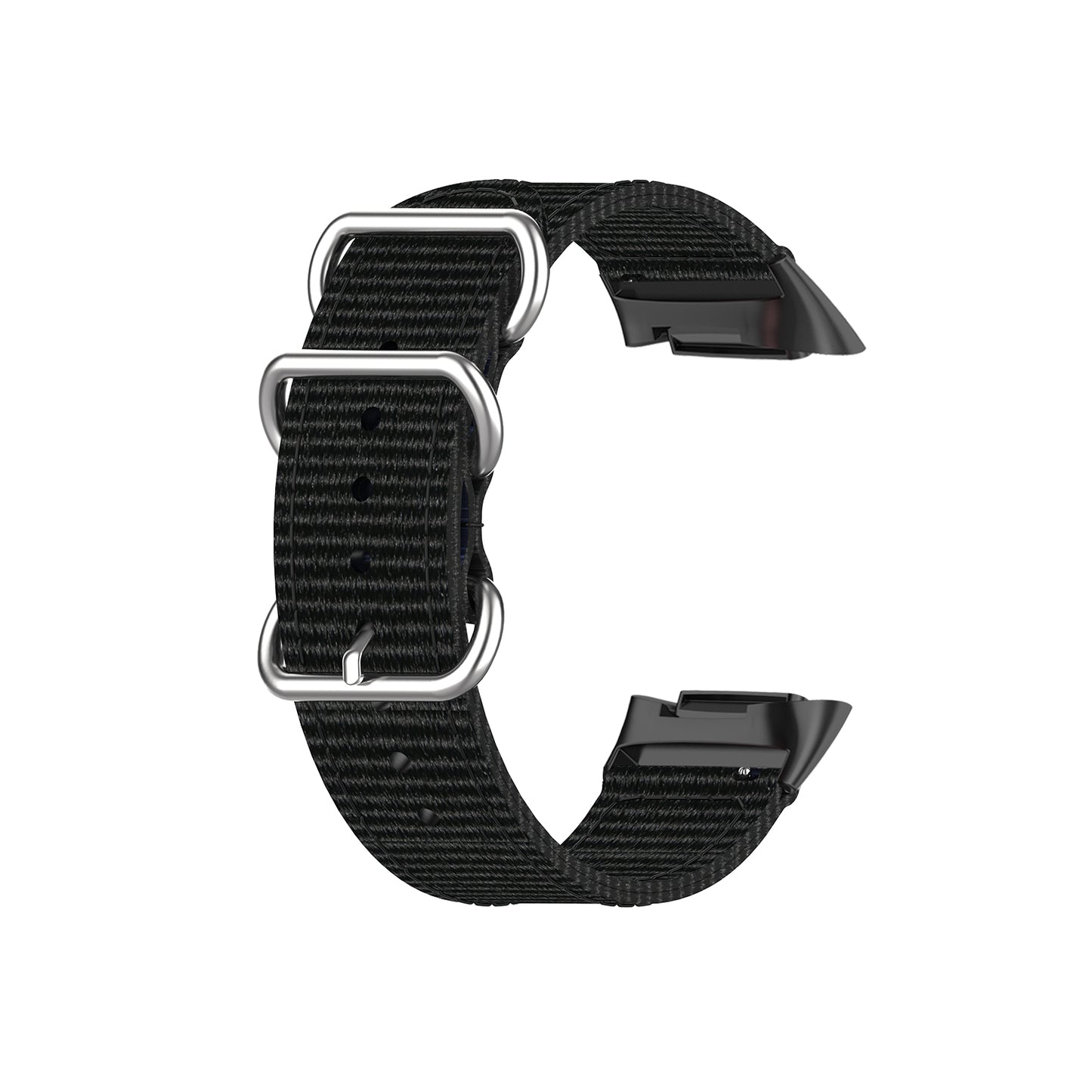 3-Ring Nylon Strap for Fitbit Charge 5