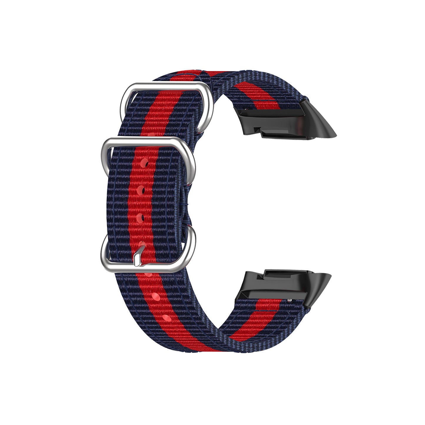 3-Ring Nylon Strap for Fitbit Charge 5