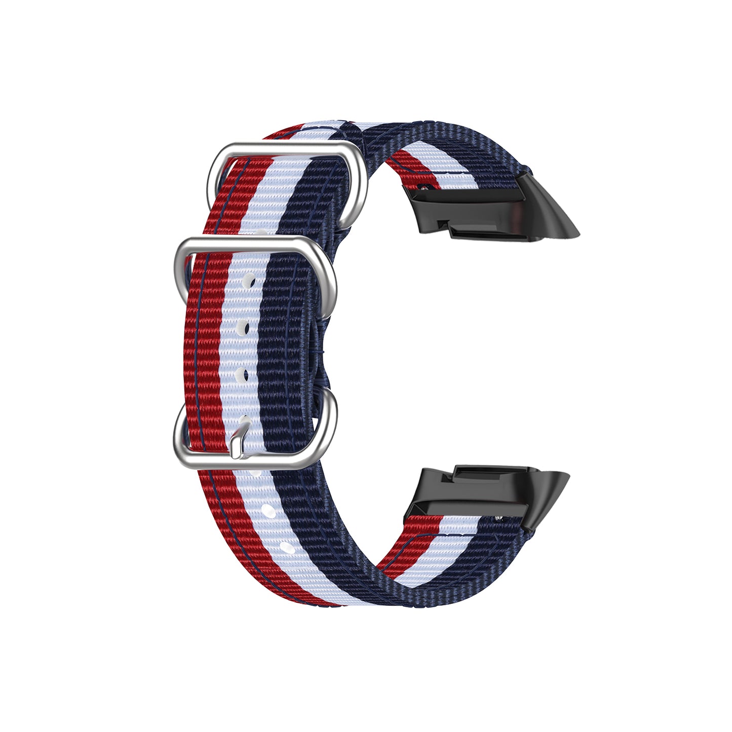 3-Ring Nylon Strap for Fitbit Charge 5