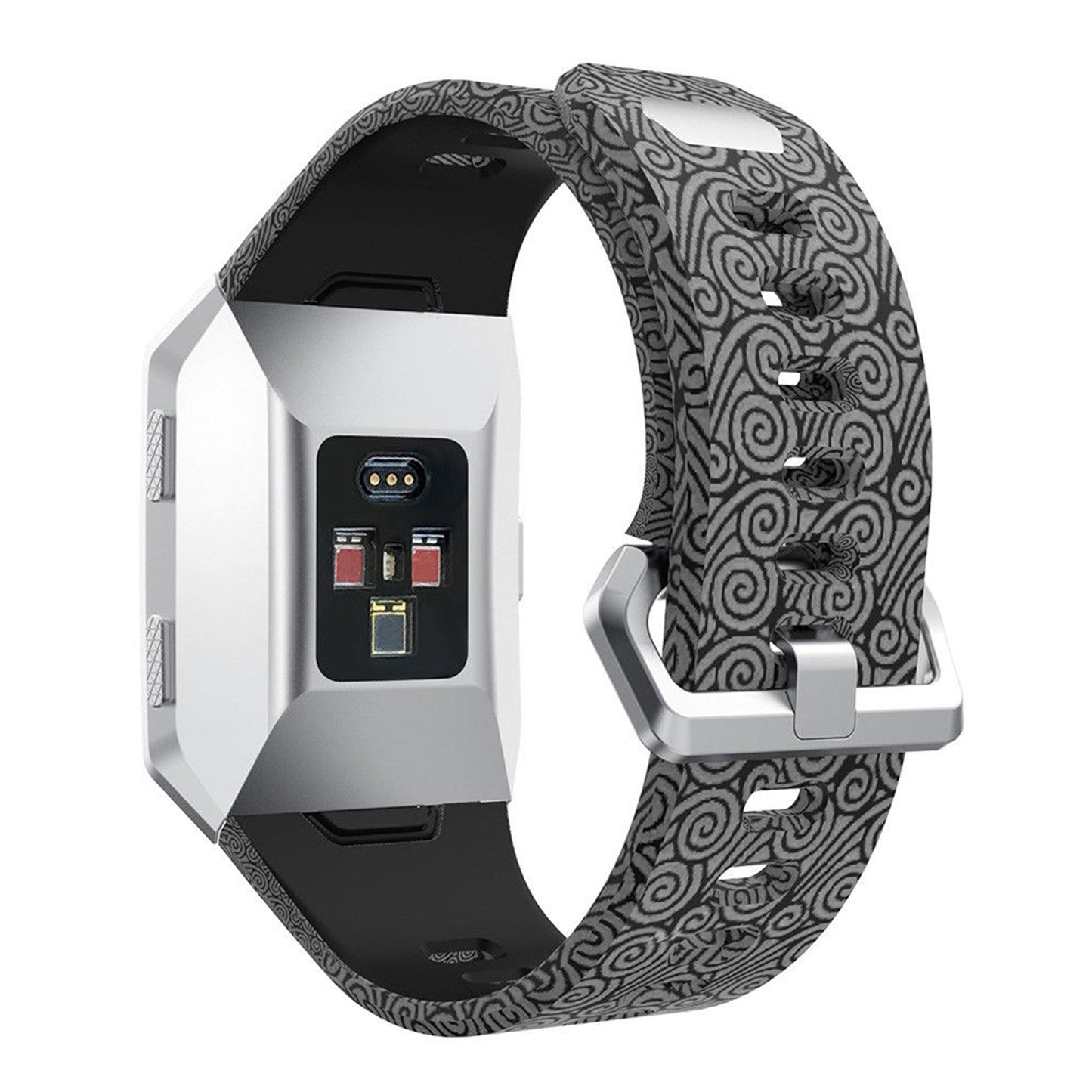Patterned Rubber Strap for Fitbit Ionic