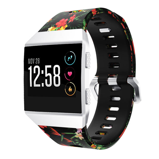 Patterned Rubber Strap for Fitbit Ionic