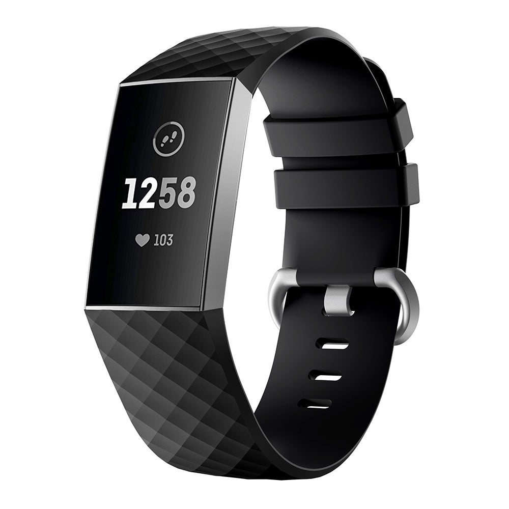 Rubber Strap for Fitbit Charge 3 & Charge 4