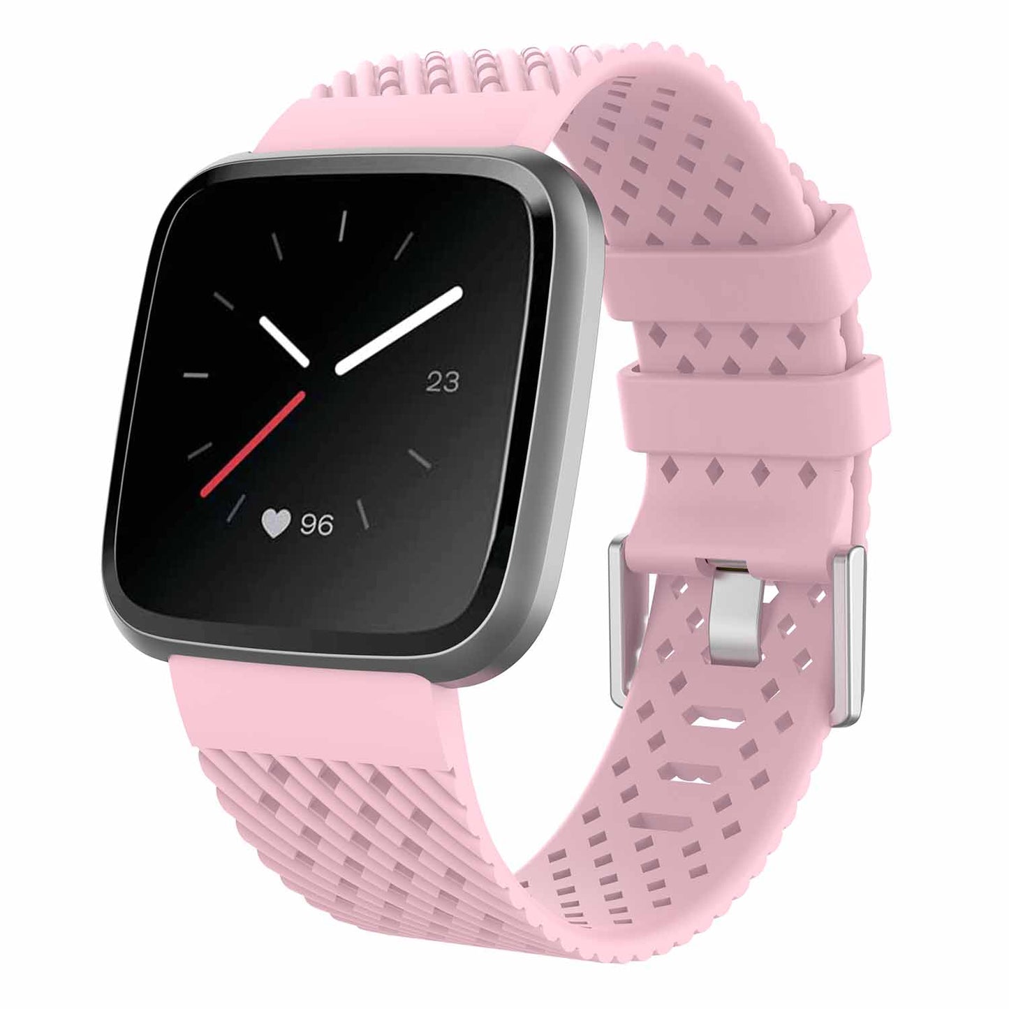 Vented Textured Silicone Strap for Fitbit Versa & Versa 2