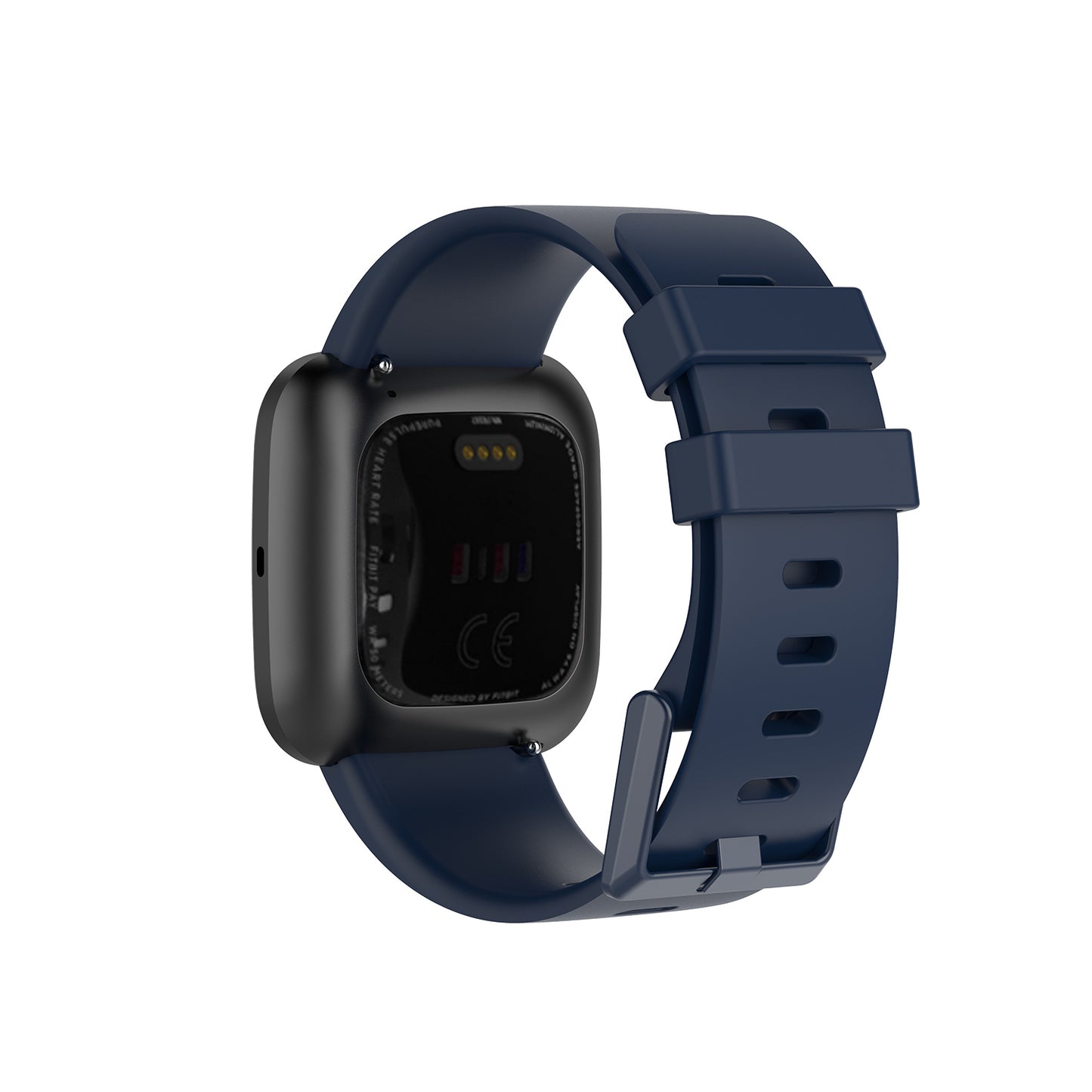 Silicone Strap with Matching Color Buckle for Fitbit Versa & Versa 2