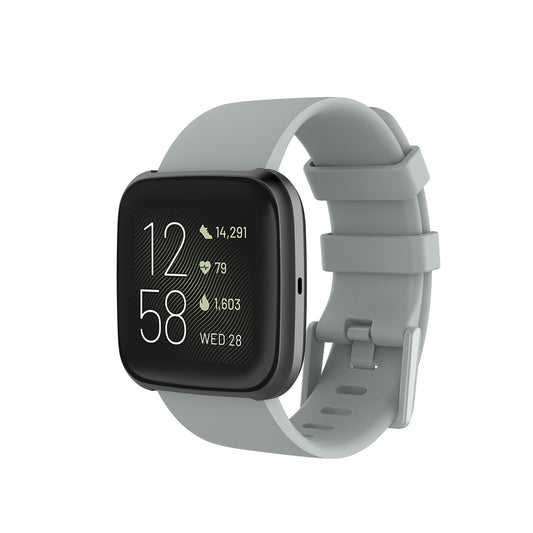 Silicone Strap with Matching Color Buckle for Fitbit Versa & Versa 2