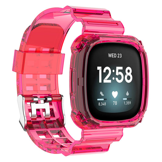 Transparent Case Strap for Fitbit Sense