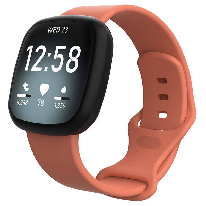 Rubber Infinity Band for Fitbit Versa 3 North Street Watch Co